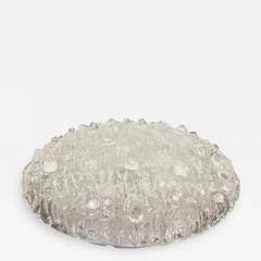  Kaiser Idell Kaiser Leuchten Kaiser Co Heavily Textured Domed Ice Glass Flushmount - 2030779