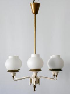  Kaiser Idell Kaiser Leuchten Kaiser Co Mid Century Modern Six Armed Tulipan Pendant Lamp or Chandelier by Kaiser 1950s - 2243952