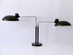  Kaiser Idell Kaiser Leuchten Kaiser Co Two Armed Bauhaus Table Lamp 6660 Super by Christian Dell for Kaiser Idell 1930s - 1801612