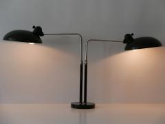  Kaiser Idell Kaiser Leuchten Kaiser Co Two Armed Bauhaus Table Lamp 6660 Super by Christian Dell for Kaiser Idell 1930s - 1801616