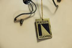  Kaiser Leuchten Applique in Glass and Brass by Kaiser Leuchten Germany 1970s - 3893796