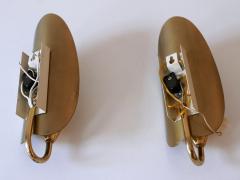  Kaiser Leuchten Set of Two Lovely Mid Century Modern Brass Sconces or Wall Lamps Germany 1950s - 4007690