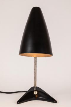  Kalmar Lighting 1950s J T Kalmar Black Table Lamp - 741715