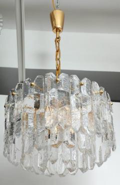  Kalmar Lighting Kalmar Chiseled Ice Glass Chandelier - 1092984