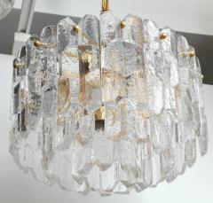  Kalmar Lighting Kalmar Chiseled Ice Glass Chandelier - 1092988