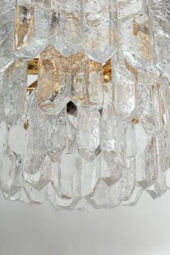  Kalmar Lighting Kalmar Chiseled Ice Glass Chandelier - 1092991