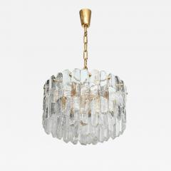  Kalmar Lighting Kalmar Chiseled Ice Glass Chandelier - 1093598