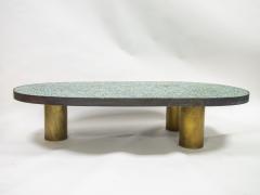  Kam Tin Large turquoise coffee table - 2689141