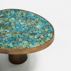  Kam Tin Pair of Turquoise Tables - 3864116