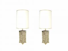  Kam Tin Pair of pyrite lamps - 1799421