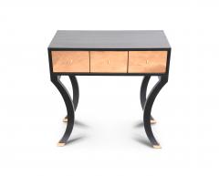  Kanttari Modern Black Copper Console with Curved base - 3152325