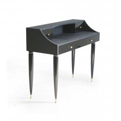  Kanttari Modern Black Writing Table Desk or Vanity Console in high gloss - 3152083