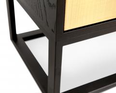  Kanttari Modern black brass marble side table nightstand - 3182519