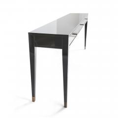  Kanttari Modern console in high gloss and aged brass - 3172517