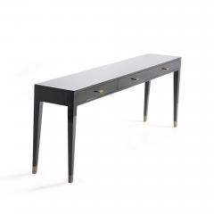  Kanttari Modern console in high gloss and aged brass - 3172518