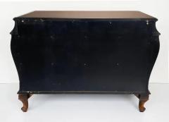  Karges Furniture Karges Furniture Louis XVI Bombe 3 Drawer Commode Burl Walnut - 3525483