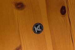 Karl Andersson Son Brutalist Pine Wood Coffee Table Sweden 1970s - 4214972