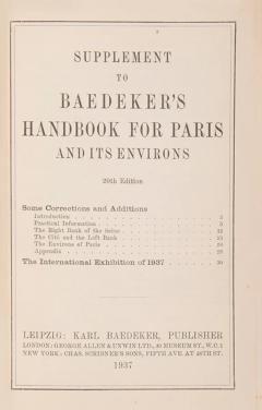  Karl BAEDEKER France Paris and its Environs by Karl BAEDEKER - 3553184