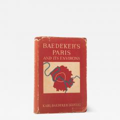  Karl BAEDEKER France Paris and its Environs by Karl BAEDEKER - 3561406