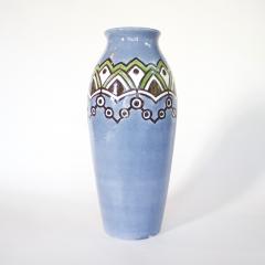  Karlsruher Majolika Majolika Art Deco Vase Germany 1925 - 724011