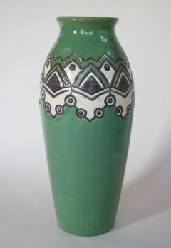  Karlsruher Majolika Majolika Art Deco Vase Germany 1925 - 724015