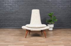  Karpen of California California Modern Sculptural High Back Lounge Chair by Karen of CA - 4133405