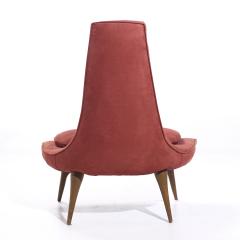  Karpen of California Karpen of California Mid Century Slipper Chair Pair - 4261143