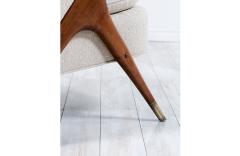  Karpen of California Mid Century Modern Boucle Lounge Chair by Karpen Of California - 3393320