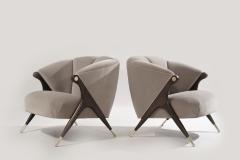  Karpen of California Modernist Lounge Chairs by Karpen of California - 2375979