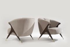  Karpen of California Modernist Lounge Chairs by Karpen of California - 2375982