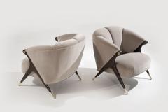  Karpen of California Modernist Lounge Chairs by Karpen of California - 2375986