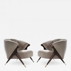  Karpen of California Modernist Lounge Chairs by Karpen of California - 2378924