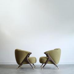  Karpen of California Set of Lounge Chairs by Karpen of California C 1950s - 4254466