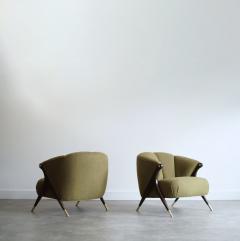  Karpen of California Set of Lounge Chairs by Karpen of California C 1950s - 4254474