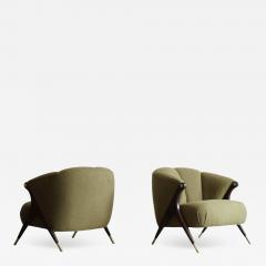  Karpen of California Set of Lounge Chairs by Karpen of California C 1950s - 4256559