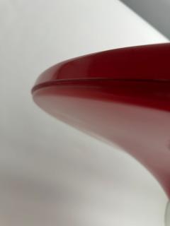  Kartell Red Dining Table 4997 Gardella Castelli for Kartell Italy circa 1970 - 4816543