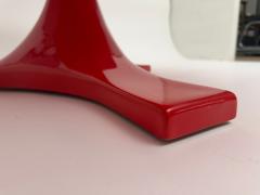  Kartell Red Dining Table 4997 Gardella Castelli for Kartell Italy circa 1970 - 4816544