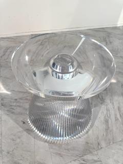  Kartell Transparent Acrylic Side Table by Kartell Italy 1970s - 4308709