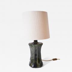  Kasa blue green papyrus ceramic lamp 32cm Barracuda Edition  - 4547586