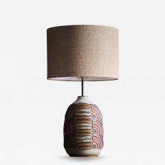  Kat Roger Kat Roger Table Lamp with hand crafted and hand painted ceramic base USA - 3402017