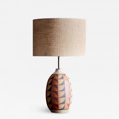  Kat Roger Kat Roger Table Lamp with hand crafted and hand painted ceramic base USA - 3402025
