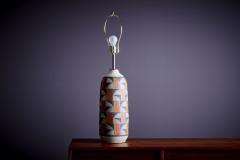 Kat Roger Kat Roger Table Lamp with hand crafted and hand painted ceramic base USA - 3397755