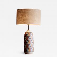  Kat Roger Kat Roger Table Lamp with hand crafted and hand painted ceramic base USA - 3402026