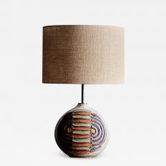  Kat Roger Kat Roger Table Lamp with hand crafted and hand painted ceramic base USA - 3402028