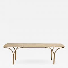  Katavolos Littel Kelly A Mid Century designed Philarmonic table with travertine top 1952 - 1970742