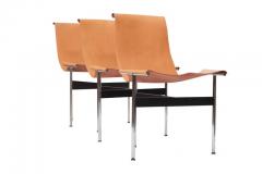  Katavolos Littel Kelly Laverne International T Chairs in Natural Cognac Leather - 456175