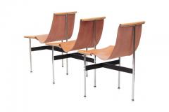  Katavolos Littel Kelly Laverne International T Chairs in Natural Cognac Leather - 456176