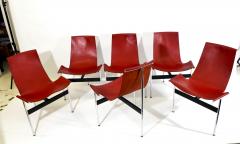  Katavolos Littel Kelly Set of Six T Chairs by Katavolos Little and Kelly - 1124897