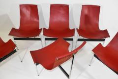  Katavolos Littel Kelly Set of Six T Chairs by Katavolos Little and Kelly - 1124898