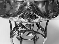  Kayserzinn Hugo Leven Silver Plated Centrepiece Jardiniere Germany Circa 1890 - 1615110